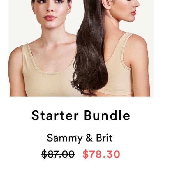 SUMMER CLEARANCE ✨✨ hair extension pony and bun